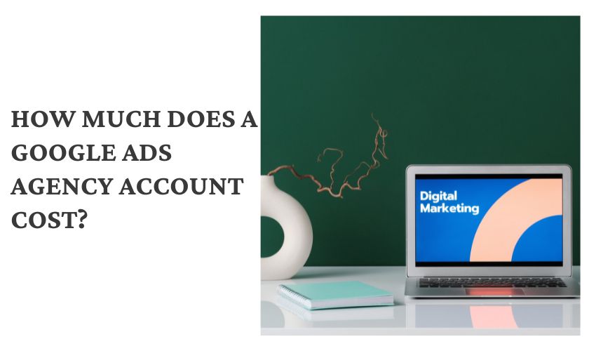 How much does a Google Ads agency account cost