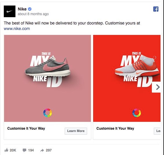 Make it Pop With Color Contrast Facebook Ads Design