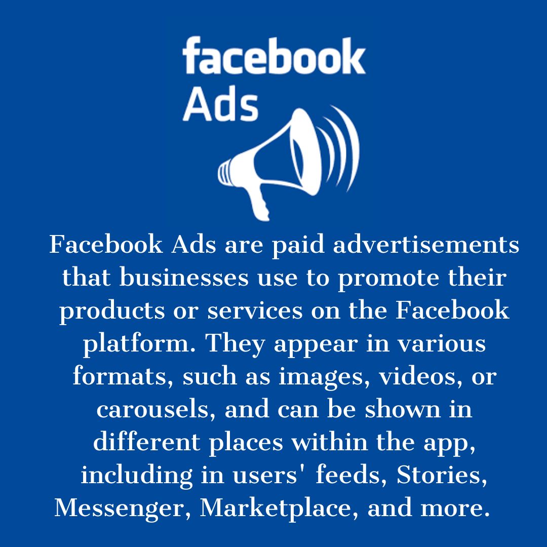 What Are Facebook Ads?